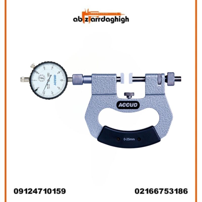 میکرومتر ساعتی( پاسامتر) DIAL SNAP GAGES سایز 50-25 میلی متر آکاد کد 11 ...