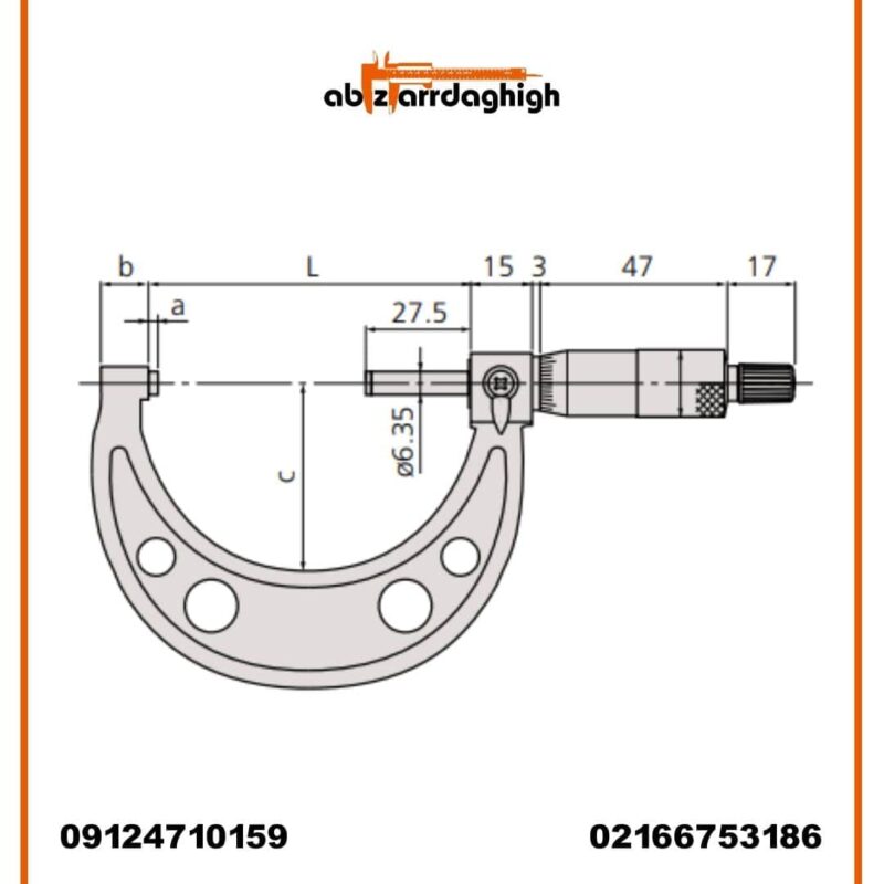 میکرومتر خارج سنج میتوتویو 10-148-103