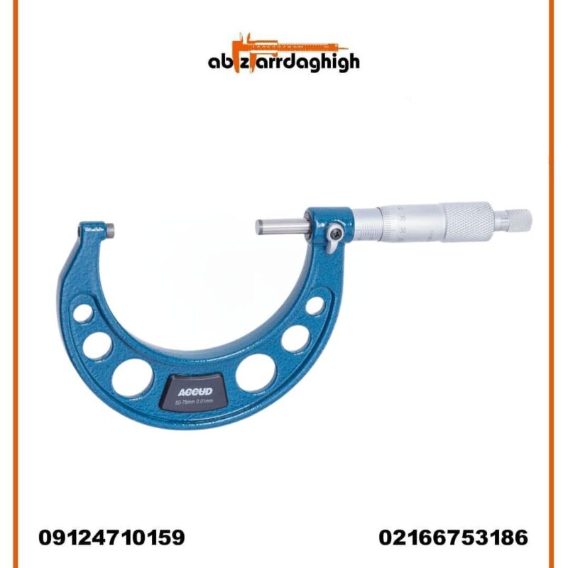 میکرومتر ورنیه خارج سنج 50-75 میلیمتر آکاد 01-003-321