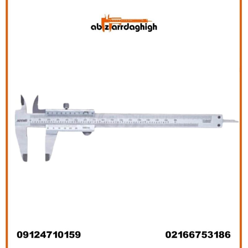 کولیس ورنیه 15 سانتی متر تیتانیوم آکاد کد 12-006-123