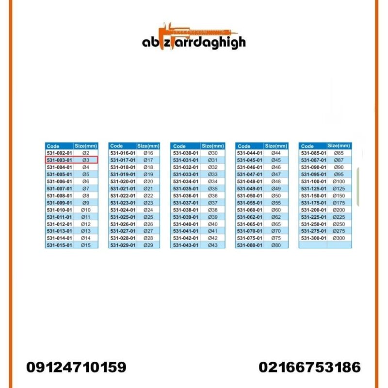 رینگ گیج آکاد مدل 01-003-531