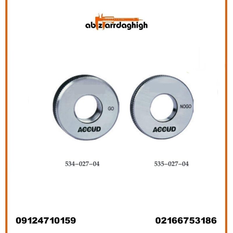 گیج رزوه ای برو نرو آکاد مدل 04-027-534 ( GO ) و مدل 04-027-535 (NOT GO )